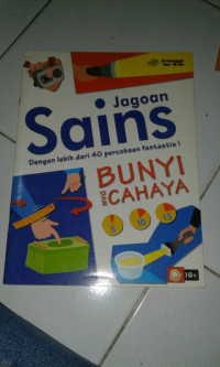 Jagoan Sains Bunyi dan Cahaya