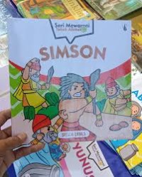 Image of Seri Mewarnai Tokoh Alkitab : Simson