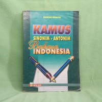 Kamus Sinonim-Antonim Bahasa Indonesia